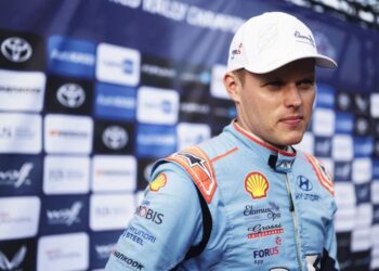 Ott Tänak Soome rallil, Foto: Vincent Thuillier /Hyundai Motorsport GmbH