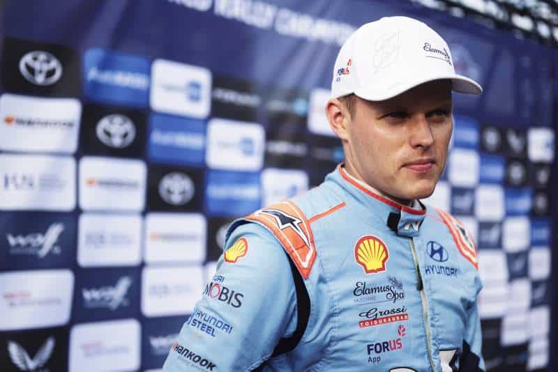 Ott Tänak Soome rallil, Foto: Vincent Thuillier /Hyundai Motorsport GmbH