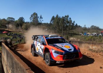 Ott Tänak ja Martin Järveoja Paraguay ralli 2025, Foto: Dufour Fabien Hyundai Motorsport GmbH