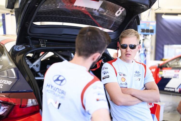 Ott Tänak Paraguay MM-ralli 2025, Foto: Vincent Thuillier / Hyundai Motorsport GmbH