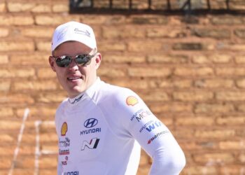 Ott Tänak Paraguay MM-ralli 2025, Foto: Vincent Thuillier / Hyundai Motorsport GmbH