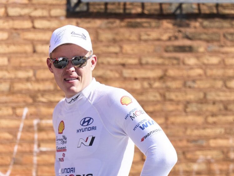 Ott Tänak Paraguay MM-ralli 2025, Foto: Vincent Thuillier / Hyundai Motorsport GmbH