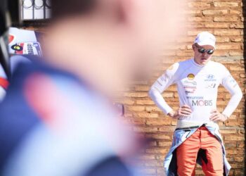 Ott Tänak Paraguay MM-ralli 2025, Foto: Vincent Thuillier /Hyundai Motorsport GmbH