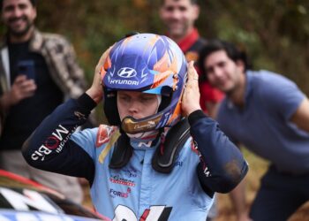 Ott Tänak Paraguay MM-rallil 2025 Foto: Vincent Thuillier / Hyundai Motorsport GmbH