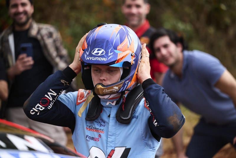 Ott Tänak Paraguay MM-rallil 2025 Foto: Vincent Thuillier / Hyundai Motorsport GmbH