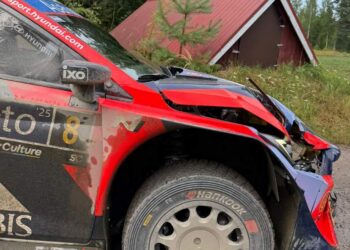 Tänaku auto katse lõpus, Foto: wrc.com