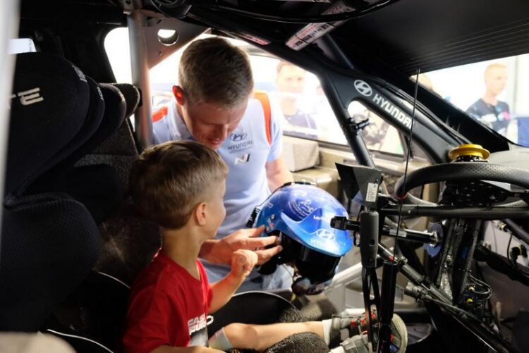 Ott Tänak ja Sander-Lucas, Foto: minuunistustepaev.ee