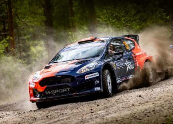 Romet Jürgenson ja Siim Oja Soome MM-rallil 2025, Foto: M-Sport