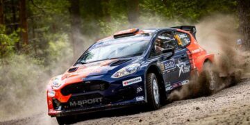 Romet Jürgenson ja Siim Oja Soome MM-rallil 2025, Foto: M-Sport