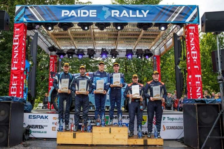 Joosep Ralf Nõgene ja Aleks Lesk võitsid Paide teedel karjääri esimese Eesti meistrivõistluste etapivõidu