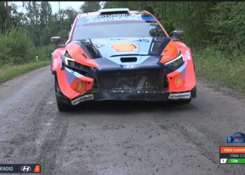 Tänaku auto katse lõpus