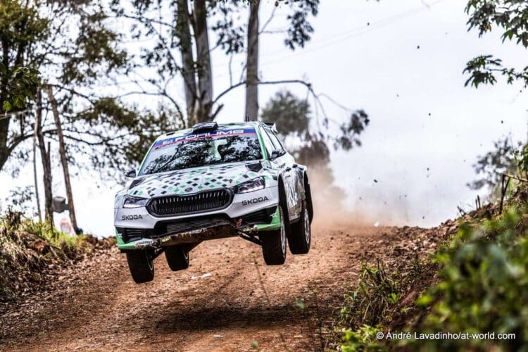 Robert Virves ja Jakko Viilo, Paraguay MM-ralli 2025 Foto: andre@at-world.com