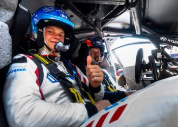 Paul Aron ja Ott Tänak Rally Estonia 2025, Foto: Jaanus Ree / Red Bull Content Pool