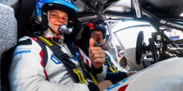 Paul Aron ja Ott Tänak Rally Estonia 2025, Foto: Jaanus Ree / Red Bull Content Pool