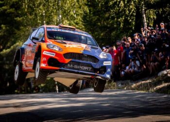 Romet Jürgenson ja Siim Oja Soome MM-rallil 2025, Foto: M-Sport