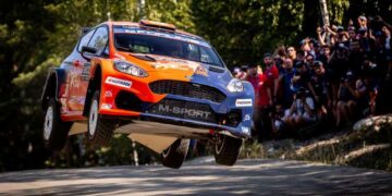 Romet Jürgenson ja Siim Oja Soome MM-rallil 2025, Foto: M-Sport