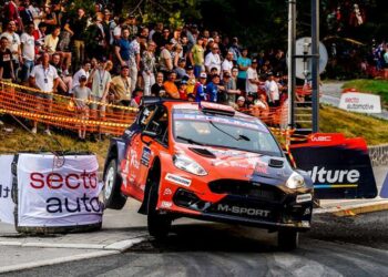 Romet Jürgenson ja Siim Oja Soome MM-rallil 2025, Foto: M-Sport