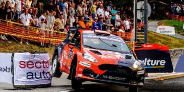 Romet Jürgenson ja Siim Oja Soome MM-rallil 2025, Foto: M-Sport