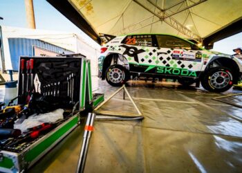 Robert Virves ja Jakko Viilo, Paraguay MM-ralli 2025 Foto: andre@at-world.com