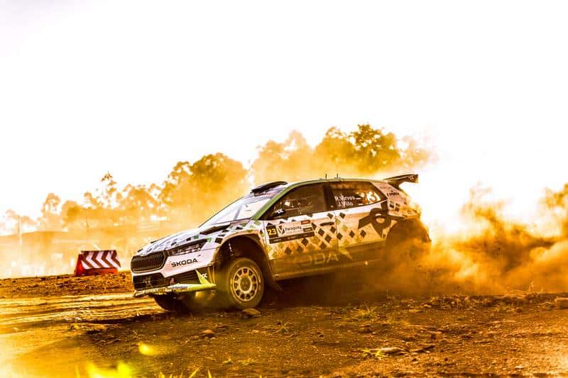 Robert Virves ja Jakko Viilo, Paraguay MM-ralli 2025 Foto: andre@at-world.com