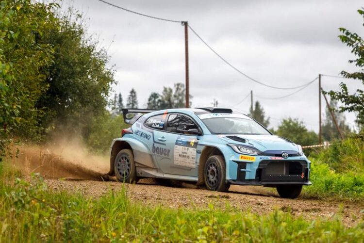 Joosep Ralf Nõgene / Aleks Lesk võitsid Paide ralli. Foto: Pille Russi