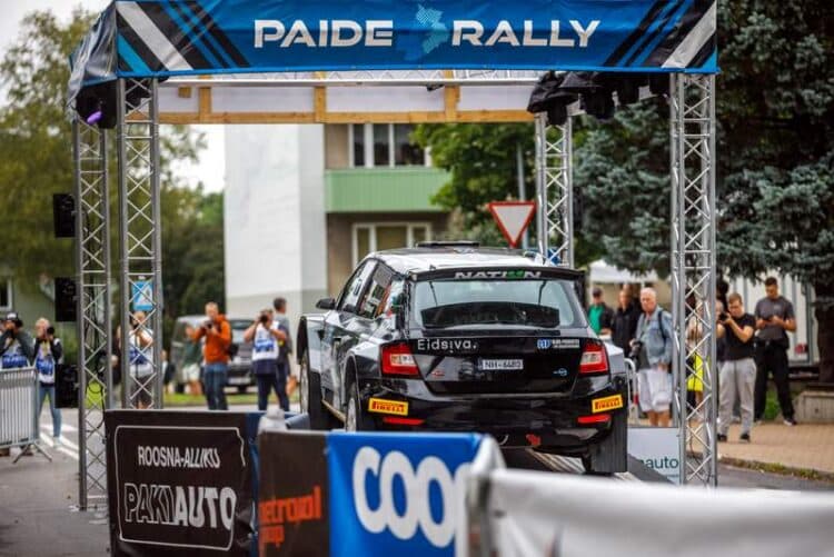 Joosep Ralf Nõgene ja Aleks Lesk võitsid Paide teedel karjääri esimese Eesti meistrivõistluste etapivõidu