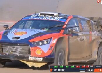 SS9: Taas kojameestega hädas olev Tänak tõusis sellest hoolimata teisele kohale