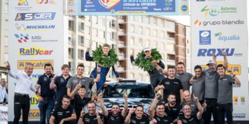 Romet Jürgenson / Aleks Lesk võitsid Hispaanias. Foto: Past Racing / Bruno Penas