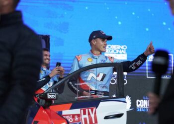 Ott Tanak Tšiili MM-rallil, Foto: Vincent Thuillier / Hyundai Motorsport GmbH