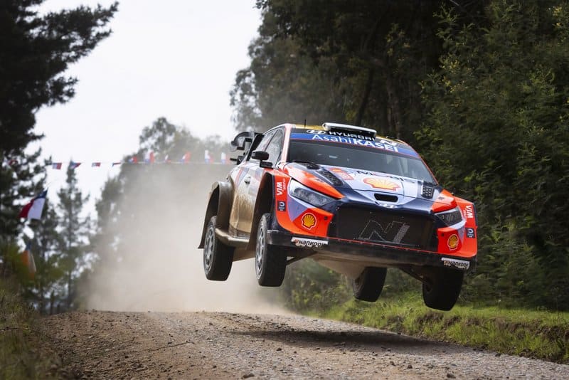 Ott Tänak ja Martin Järveoja Tšiili MM-ralli 2025, Foto: Austral / Hyundai Motorsport GmbH