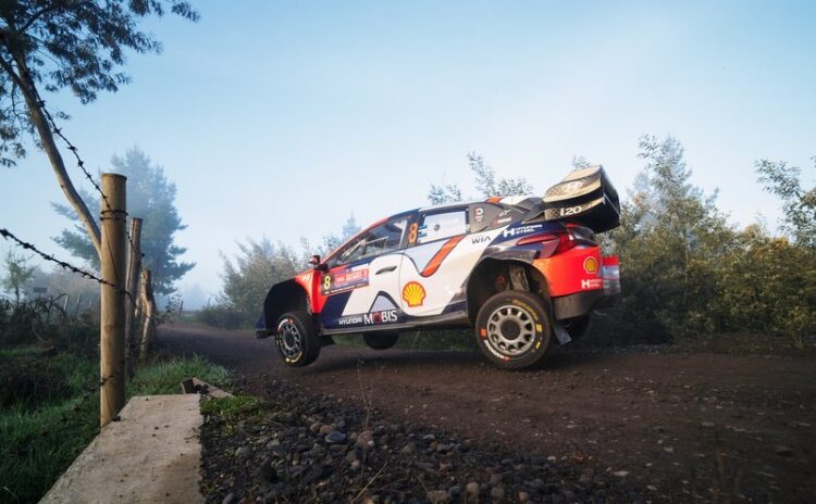 Ott Tänak ja Martin Järveoja Tšiili MM-ralli 2025, Foto: Romain Thuillier / Hyundai Motorsport GmbH