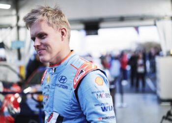 Ott Tänak Tšiili MM-rallil 2025, Foto: Vincent Thuillier / Hyundai Motorsport GmbH