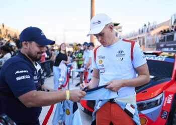 Ott Tänak Paraguay MM-ralli 2025, Foto: Vincent Thuillier / Hyundai Motorsport GmbH