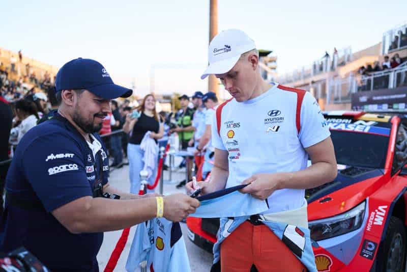 Ott Tänak Paraguay MM-ralli 2025, Foto: Vincent Thuillier / Hyundai Motorsport GmbH