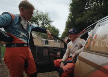 Ott Tänak ja Adrien Fourmaux, Kuvatõmmis videost