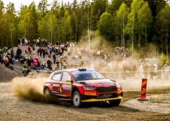 Jos Verstappen ERC Karlstad 2025, Foto @World / Red Bull Content Pool
