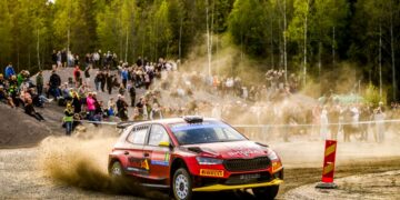 Jos Verstappen ERC Karlstad 2025, Foto @World / Red Bull Content Pool