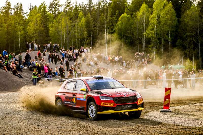 Jos Verstappen ERC Karlstad 2025, Foto @World / Red Bull Content Pool