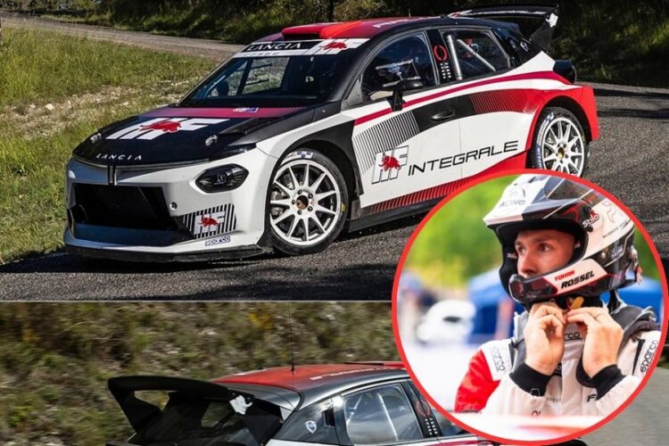 Lancia Ypsilon Rally2, Yohan Rossel, Fotod: Stellantis Motorsport ja Jaanus Ree / Red Bull Content Pool