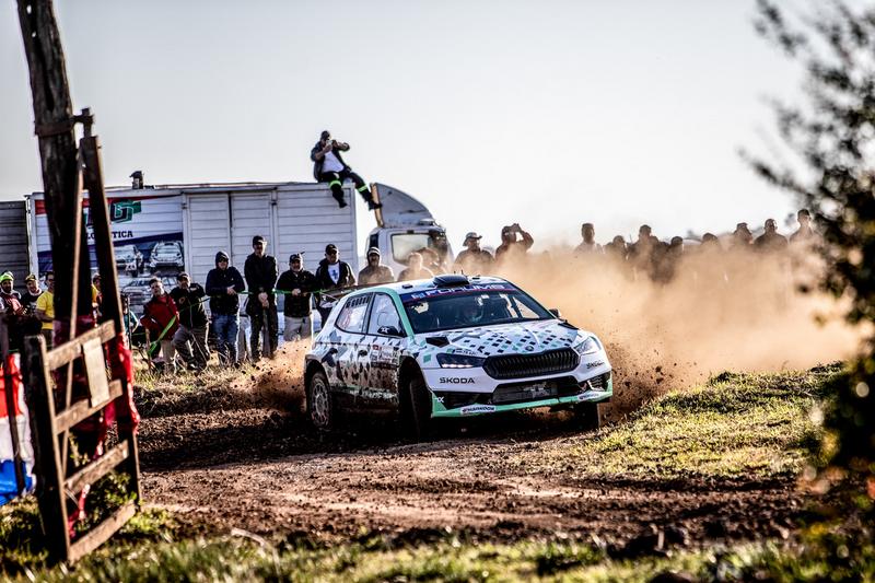 Robert Virves ja Jakko Viilo Paraguay MM-rallil 2025 Foto: andre@at-world.com