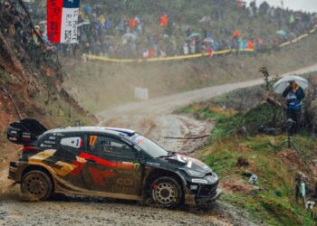 Sebastien Ogier Tšiili MM-ralli 2025. Foto: TGR WRT / McKlein