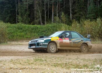 Robin Pruul / Rein Tikka võitsid Türi rahvaralli. Foto: Margus Kirs