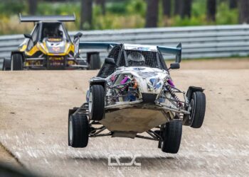 Armin Raag võitis ühel nädalavahetusel kaks meistritiitlit. Foto: Rallycross.lv