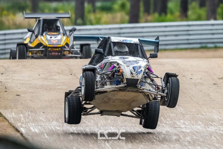 Armin Raag võitis ühel nädalavahetusel kaks meistritiitlit. Foto: Rallycross.lv