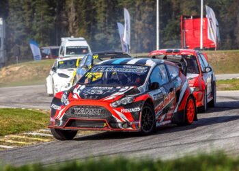 Sõitu juhib Maiko Tamm, teda jälitab Arvo Kask. Foto: Pille Russi