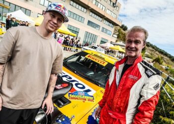 Kalle ja Harri Rovanperä. Foto: Rally Legend