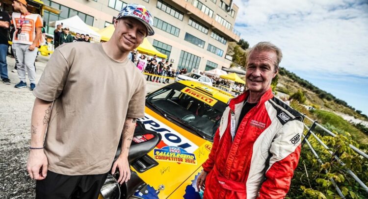 Kalle ja Harri Rovanperä. Foto: Rally Legend