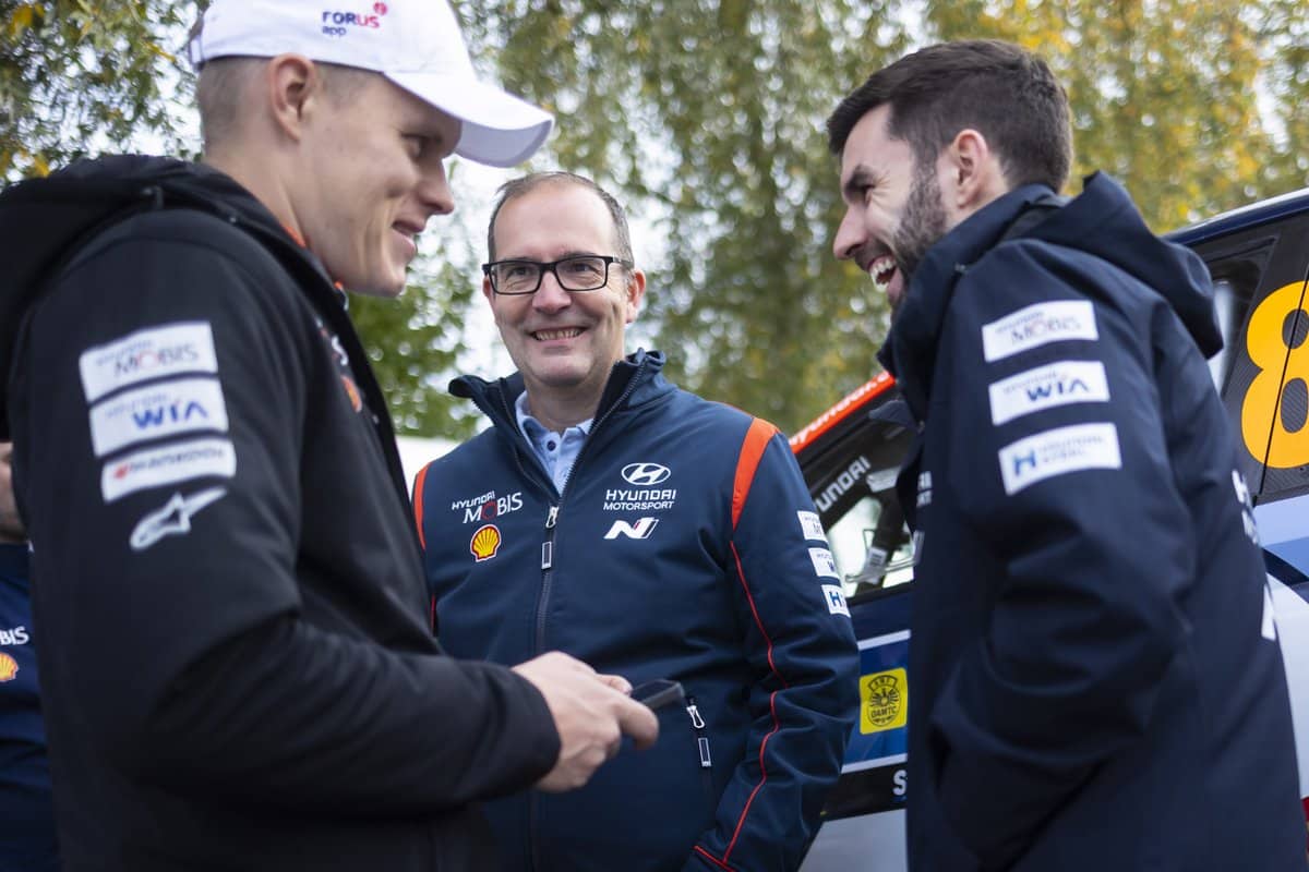 Ott tänak ja Andrew Wheatley Kesk-Euroopa MM-rallil 2025, Foto: Austral /Hyundai Motorsport GmbH