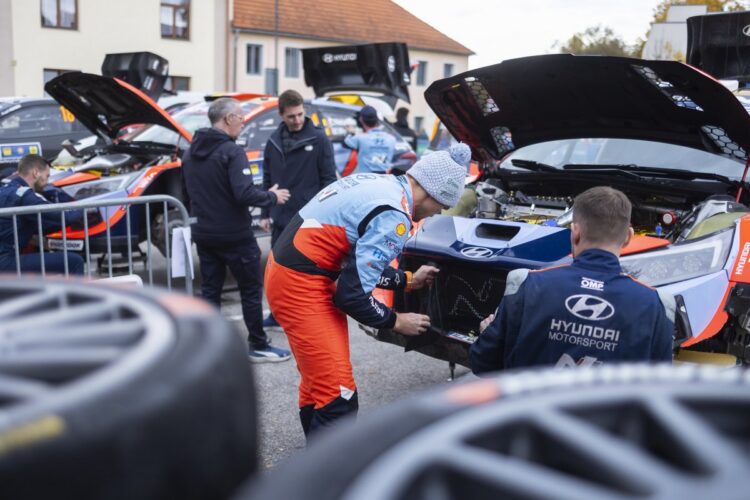 Martin Järveoja Kesk-Euroopa MM-ralli 2025, Foto: Austral / Hyundai Motorsport GmbH