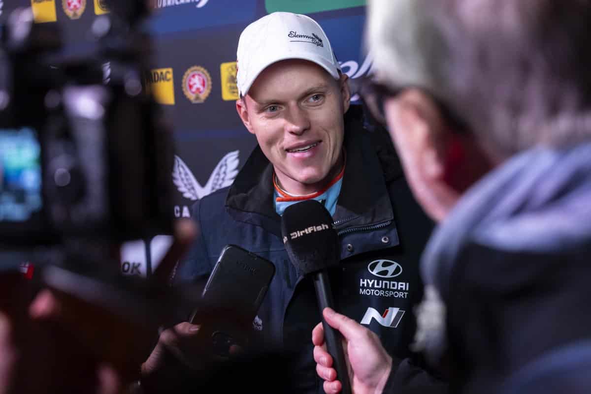 Ott Tänakja Kesk-Euroopa MM-ralli 2025, Foto: Austral / Hyundai Motorsport GmbH
